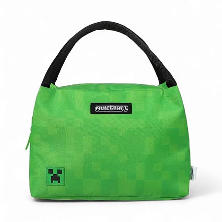 Lancheira Térmica Infantil Minecraft Fofa Original Miniso