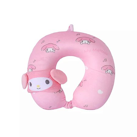 Almofada Pillow My Melody + Máscara Sanrio Miniso