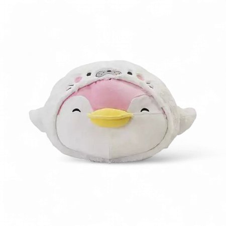 Pelúcia Almofada Travesseiro Fofo Pinguim Oceano Miniso