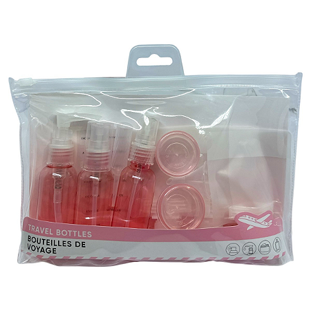 Kit Completo de Frascos para Cosméticos e Viagem Miniso