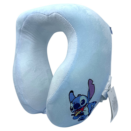 Almofada Travesseiro de Pescoço Fofo Disney Stitch Miniso