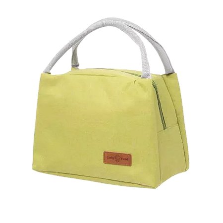 BOLSA TÉRMICA TASTY FOOD COR SÓLIDA MINISO