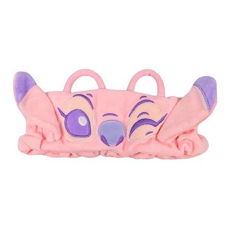 FAIXA DE CABELO PARA MAQUIAGEM DISNEY STITCH ANGEL