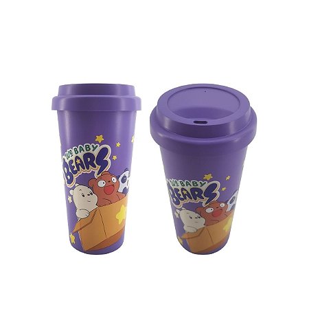 COPO URSO SEM CURSO WE BABY BEARS MINISO