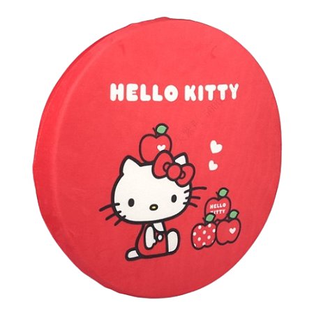 ALMOFADA PARA ASSENTO SANRIO HELLO KITTY COR VERMELHO