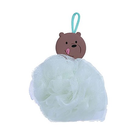 BUCHA DE BANHO WE BARE BEARS PARDO