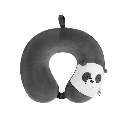 Travesseiro e Almofada de Pescoço We Bare Bears Panda Miniso