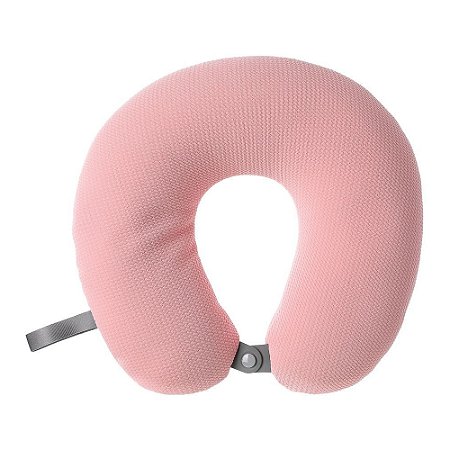 ALMOFADA EM FORMATO DE U COR ROSA MINISO