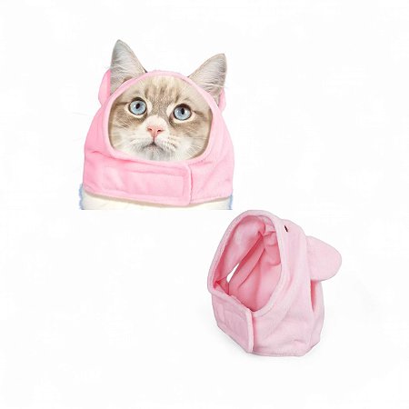 Chapéu Fantasia Porco Para Pets Gatos Cachorros Miniso
