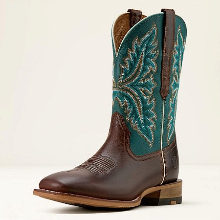 Bota Masculina Importada ARIAT - ESPRESSO | SCUBA BLUE