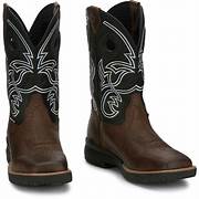 Bota Masculina Importada Justin - PRETO COD CR3205