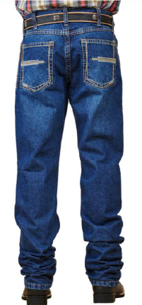 Calça masculina Docks 100% algodao - COD 4544 bordada