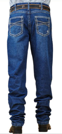 Calça masculina Docks 100% algodão - COD 4094 bordada