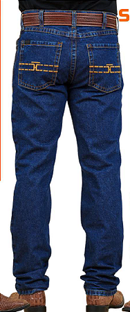 Calça masculina Docks 100% algodão - COD 4486 bordada
