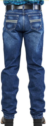 Calça masculina Docks 100% algodão - COD 2951 bordada