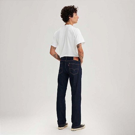 Calça Jeans Levi's® 505® Regular Lavagem Escura - COD 505-0216
