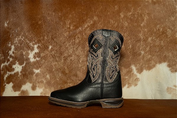 BOTA DGO - COD 2123302727DJX- PRETO PRETO