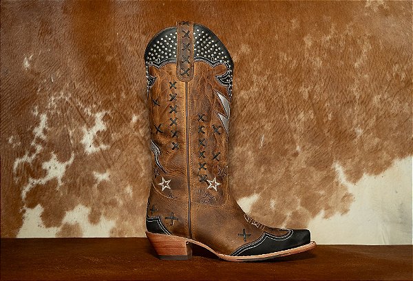 BOTA FEM 266801-CC GOYAZES	DALLAS OCRE
