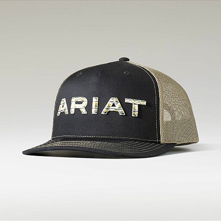 Boné Ariat bordado