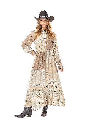 Vestido Zenz Golden Spur