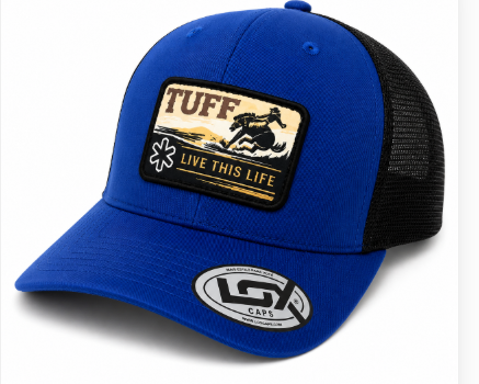 BONÉ MARINHO TELA TUFF PATCH "LIVE THIS LIFE"
