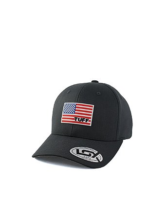 BONE CINZA LOGO USA FLAG
