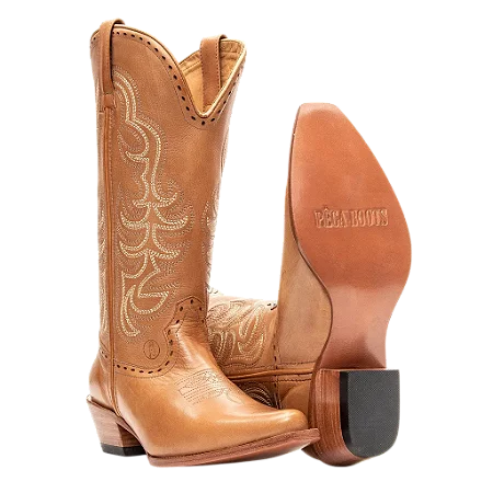 Bota Fem Bonazus Luck Caramelo