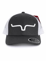 Bone Imp Kimes Ranch weekly trucker charcoal white