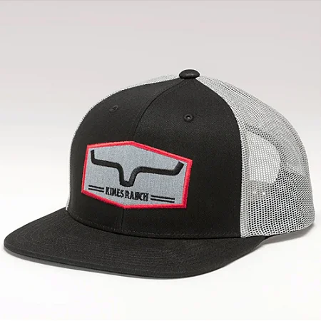 Bone Imp Kimes Ranch Replay Trucker Black