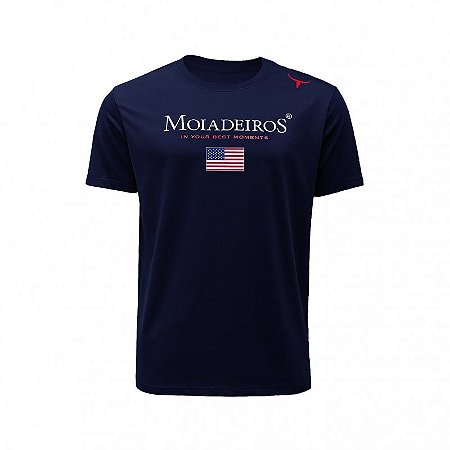 Camiseta Masc Moiadeiros Marinho