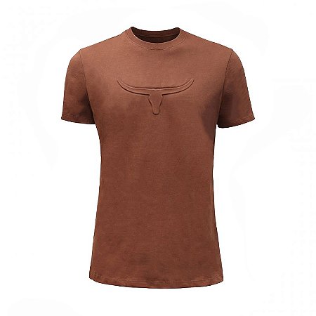 Camiseta Masc Moiadeiros Marrom