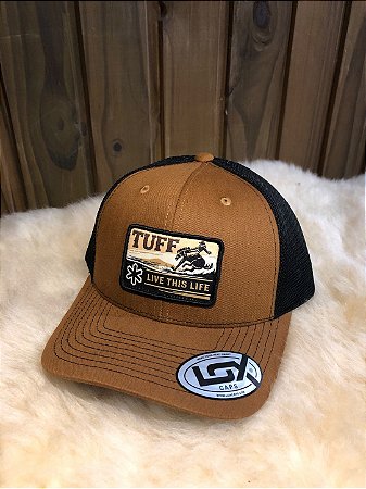 Bone Tuff Marrom Redinha Preta