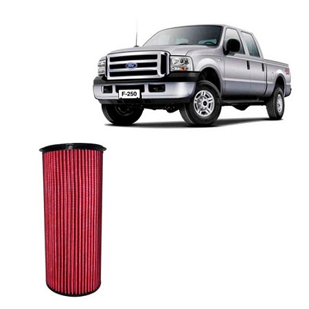 Filtro de Ar Esportivo Ford F250 e F1000