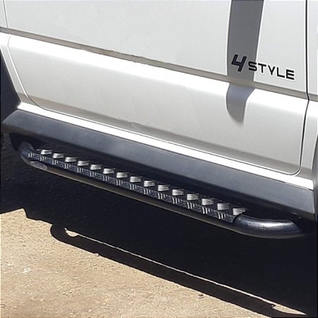 Estribos Laterais Com Tubo Protetor Inferior Jimny Sierra