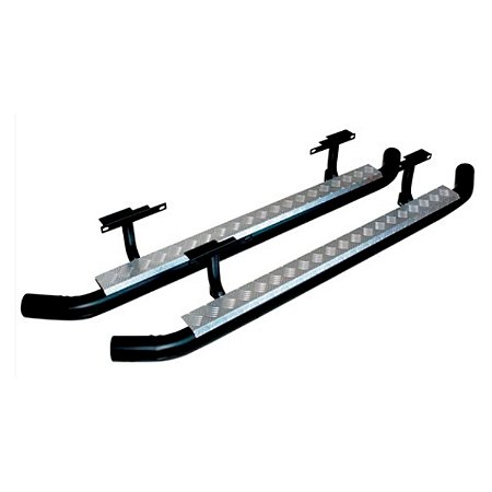 Par de Estribo Tubular Defender 110 5 Portas