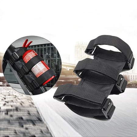 Suporte de Extintor Para Gaiola Wrangler, Willys e Outros