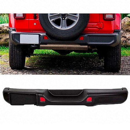 Parachoque Traseiro de Aço Modelo Rubicon Jeep Wrangler JL/JLU 2019 a 2022