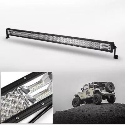 Barra Led Reta 783w 52 Polegadas 7D Cree - Ideal para o Teto Jeep Wrangler