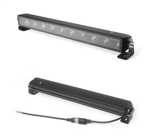 Barra Led DRL 42 Polegadas Slim 420W BLACK - Lente de Reflexão