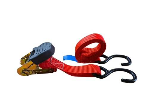 Cinta Fita de Amarração carga com Catraca Emborrachada 5mts Capacidade 800 kg - Valor do Par