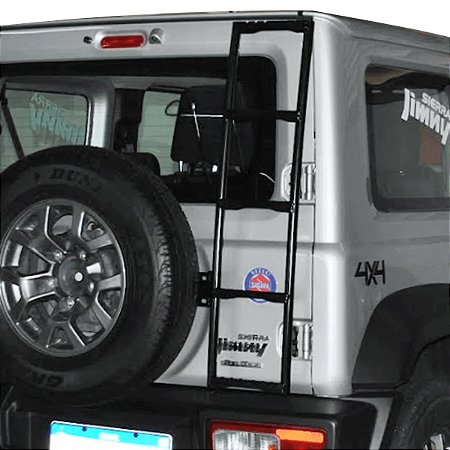 Escada traseira preta Jimny Sierra 2019 a 2023