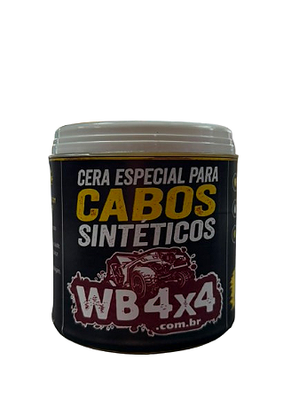 Cera Renovadora para Cabo Sintético de Guincho Off-Road 450 gr