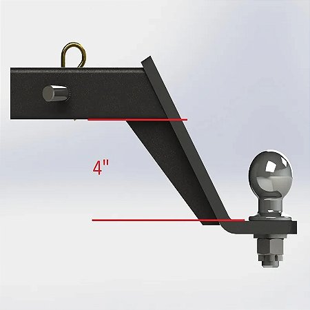 Engate Ponteira Removível com Rebaixo de 4\" 50x50