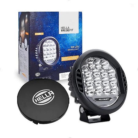 Farol Auxiliar LED ValueFit Hella 500 LED 22.5W Milha