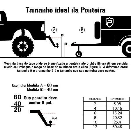 Engate Ponteira Removível Com Rebaixo de 2\" 50x50