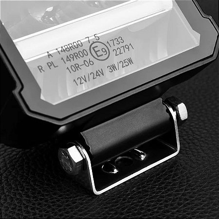 Farol de Milha Lentes de Reflexão 4,5\" 60w com DRL e seta integrada