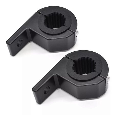 Par de Suporte Tubular Barra Farol Led