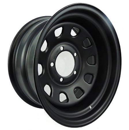 Jogo Rodas 17x9 Aço Daytona 5x127 Jeep Wrangler JK JL Gladiator JT