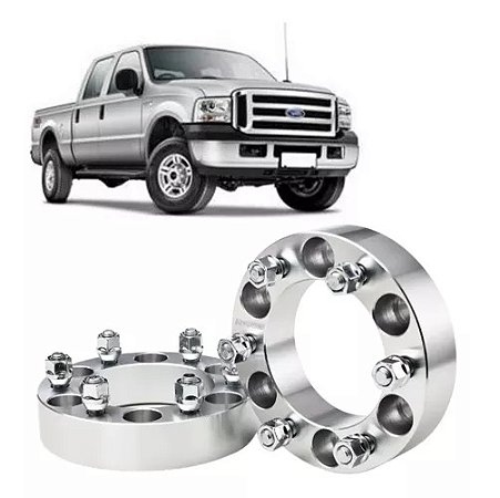 Espaçador Alargador Roda AVM 51mm 8x170 Ford F250 Jogo 4 peças