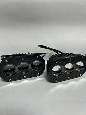 Par de Farol de Milha Led 60w